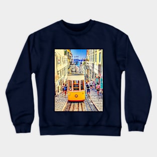 Lisbon Tram ("Eléctrico" in Lisboa) Crewneck Sweatshirt